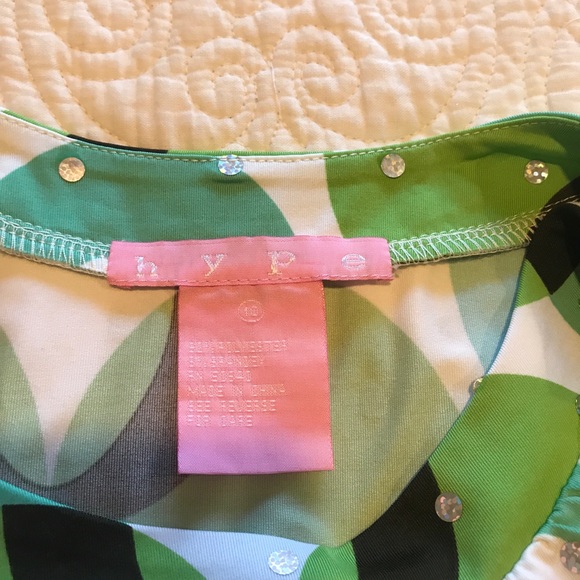 Groovy Geometric Dress size 1O by Hype - Picture 7 of 7